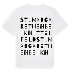 St. Margarethen bei Knittelfeld ordlek t-shirt – ekologisk bomull t-shirt från Pinshirt