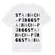 Stainach-Pürgg ordlek t-shirt