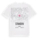 Straden karta t-shirt