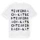 Teufenbach-Katsch ordlek t-shirt
