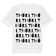 Thörl ordlek t-shirt