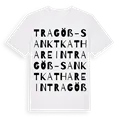 Tragöß-Sankt Katharein ordlek t-shirt