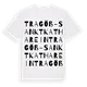 Tragöß-Sankt Katharein ordlek t-shirt