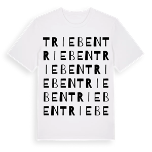 Trieben ordlek t-shirt – ekologisk bomull t-shirt från Pinshirt