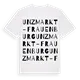 Unzmarkt-Frauenburg ordlek t-shirt