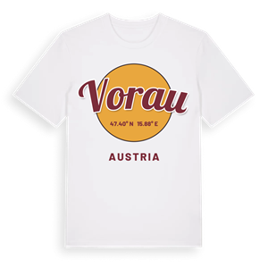 Vorau cirkel t-shirt – ekologisk bomull t-shirt från Pinshirt