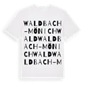 Waldbach-Mönichwald ordlek t-shirt