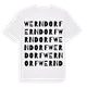 Werndorf ordlek t-shirt
