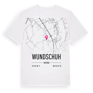 Wundschuh karta t-shirt – ekologisk bomull t-shirt från Pinshirt