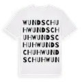 Wundschuh ordlek t-shirt