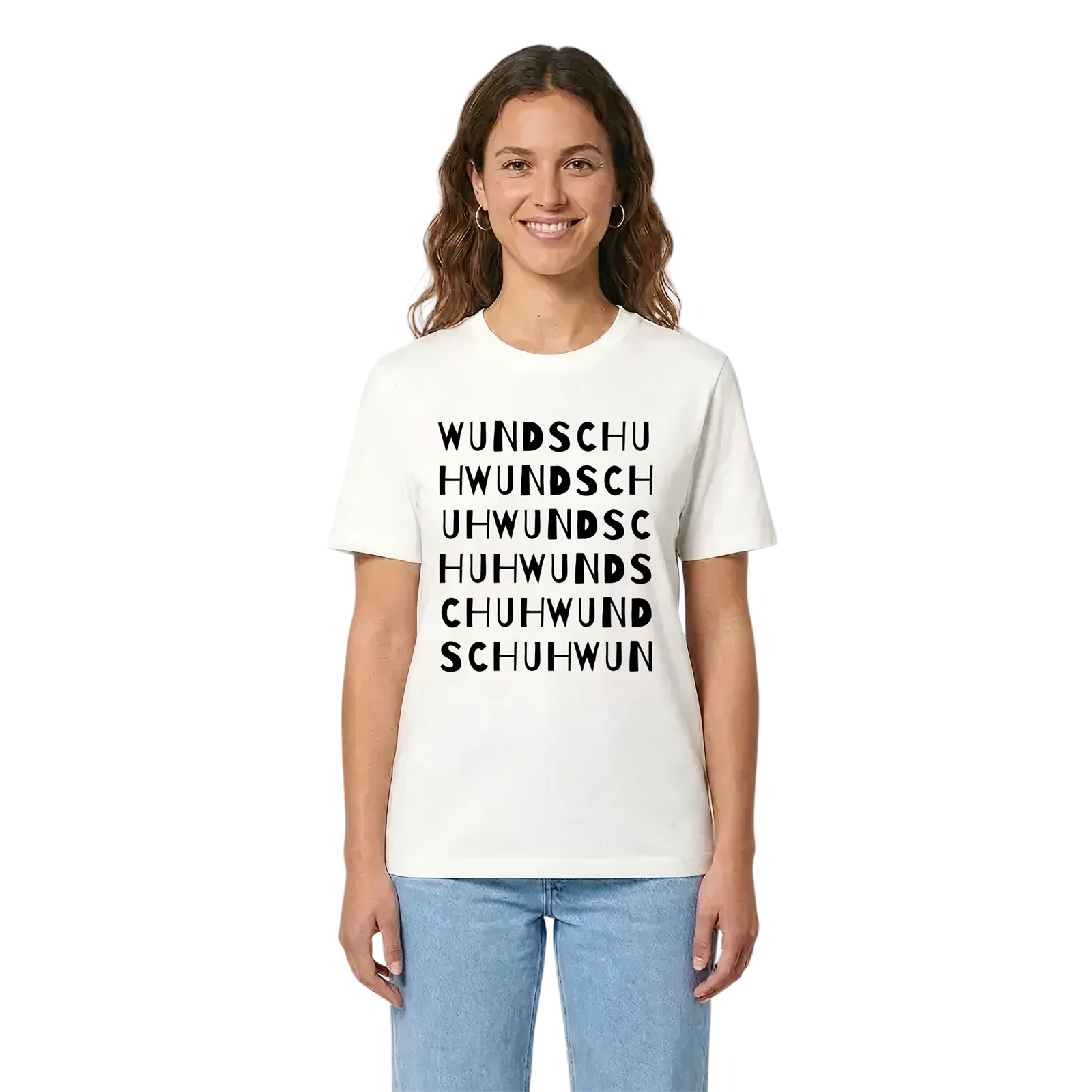 Wundschuh ordlek t-shirt – White, i miljö
