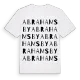 Abrahamsby ordlek t-shirt
