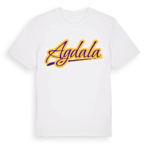 Agdala baseball t-shirt – ekologisk bomull t-shirt från Pinshirt