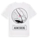 White t-shirt med Agnesberg t-shirt