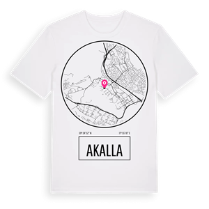 Akalla t-shirt – ekologisk bomull t-shirt från Pinshirt