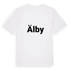 Älby fetstil t-shirt – ekologisk bomull t-shirt från Pinshirt