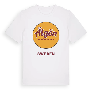 Älgön cirkel t-shirt – ekologisk bomull t-shirt från Pinshirt