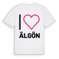 Jag älskar Älgön t-shirt stort tryck