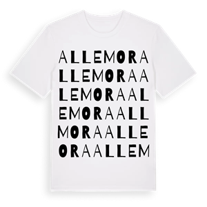 Allemora ordlek t-shirt – ekologisk bomull t-shirt från Pinshirt