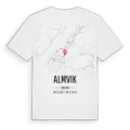 Almvik karta t-shirt