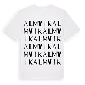 Almvik ordlek t-shirt – ekologisk bomull t-shirt från Pinshirt