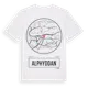 White t-shirt med Alphyddan t-shirt