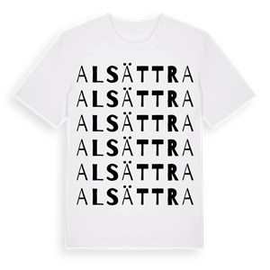 Alsättra ordlek t-shirt – ekologisk bomull t-shirt från Pinshirt