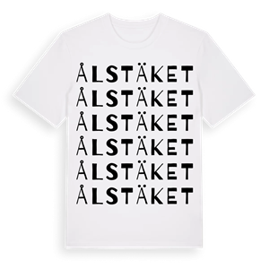 Ålstäket ordlek t-shirt – ekologisk bomull t-shirt från Pinshirt
