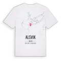 Alsvik karta t-shirt