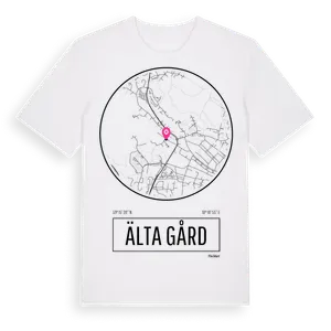 Älta Gård t-shirt – ekologisk bomull t-shirt från Pinshirt