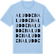 Blue Soul t-shirt med Aludden ordlek t-shirt