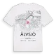 Älvsjö karta t-shirt