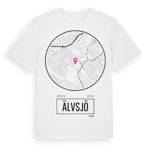 Älvsjö t-shirt – ekologisk bomull t-shirt från Pinshirt