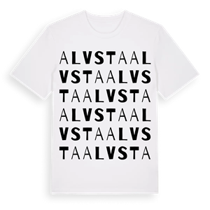 Alvsta ordlek t-shirt – ekologisk bomull t-shirt från Pinshirt