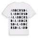 Andersdal ordlek t-shirt