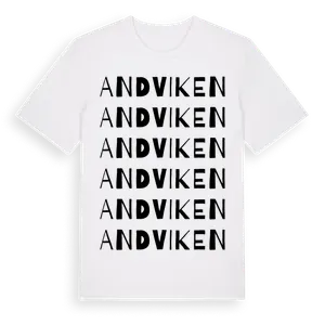 Andviken ordlek t-shirt – ekologisk bomull t-shirt från Pinshirt