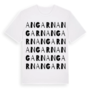 Angarn ordlek t-shirt – ekologisk bomull t-shirt från Pinshirt