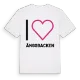 Jag älskar Ängsbacken t-shirt stort tryck
