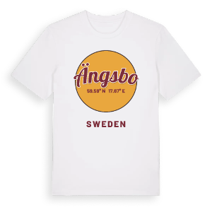 Ängsbo cirkel t-shirt – ekologisk bomull t-shirt från Pinshirt