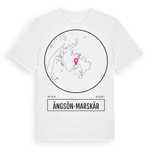 Ängsön-Marskär t-shirt – ekologisk bomull t-shirt från Pinshirt