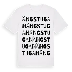 Ängstugan ordlek t-shirt – ekologisk bomull t-shirt från Pinshirt