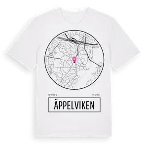 Äppelviken t-shirt – ekologisk bomull t-shirt från Pinshirt
