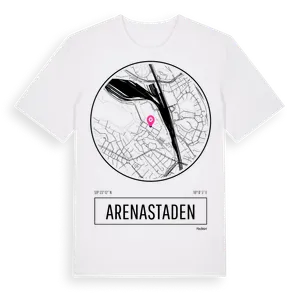 Arenastaden t-shirt – ekologisk bomull t-shirt från Pinshirt