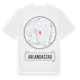 White t-shirt med Arlandastad t-shirt