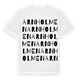 Arnholmen ordlek t-shirt