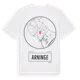 White t-shirt med Arninge t-shirt