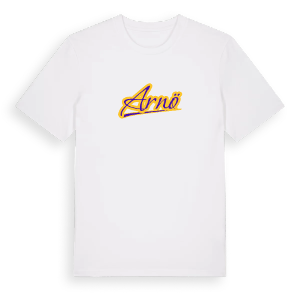 Arnö baseball t-shirt – ekologisk bomull t-shirt från Pinshirt