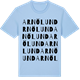 Blue Soul t-shirt med Arnölund ordlek t-shirt