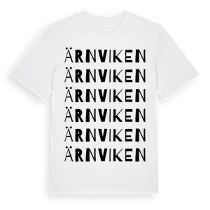 Ärnviken ordlek t-shirt – ekologisk bomull t-shirt från Pinshirt