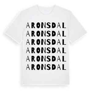 Aronsdal ordlek t-shirt – ekologisk bomull t-shirt från Pinshirt